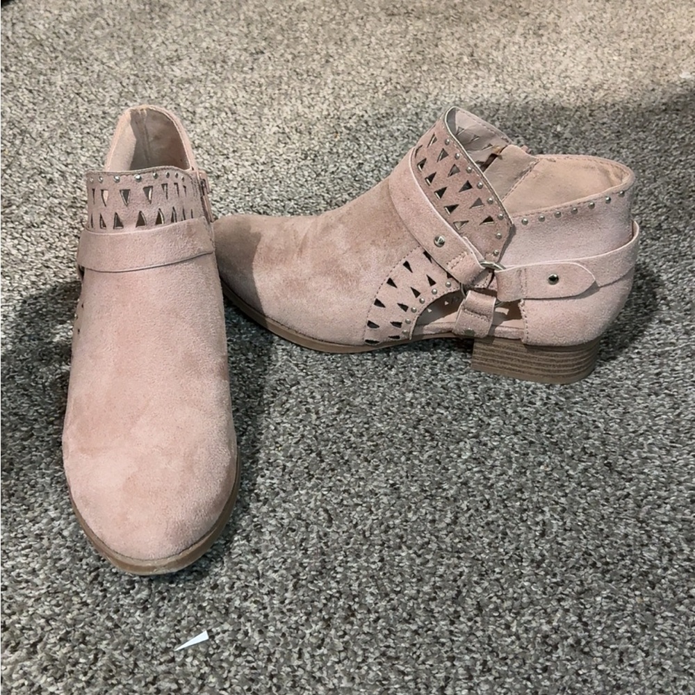 Women's Pink Ankle Boots